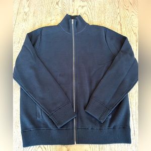 Theory Zip Up Sweater